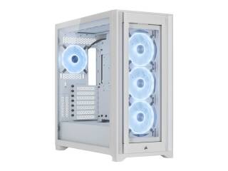 Gabinete Gamer Corsair 5000x iCUE Rgb Ql Fanes Rgb 120mm Vidrio Templado