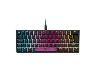 Teclado Gamer Corsair K65 Rgb por Teclas Mini 60% Negro Ref