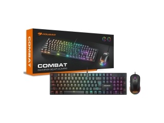 Teclado y Mouse COUGAR COMBAT RGB Mecanico Para Pc y Notebook