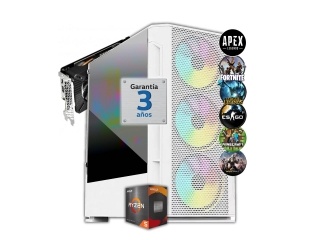 PC Gamer AMD Ryzen 5 5500  Ram 64Gb Ddr4 Ssd Nvme 2Tb Video Rtx 3060 12Gb Wifi Windows 10 Juegos
