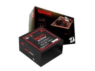 Fuente De Poder Gamer Redgragon Ps002 600w Reales Certificacion 80 Plus Bronce