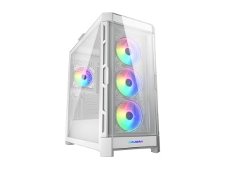 Gabinete COUGAR DUOFACE PRO Rgb 4 Fanes 120mm Argb Lateral Vidrio Templado Incluye los 2 Frentes