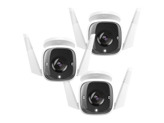 Camara De Seguridad Ip Wifi Tp-link Tapo C310 2k 3mpx x3 Unidades Vision Nocturna Exterior Ranura Memoria MicroSD