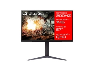 Monitor Gamer LG 27 27GS75Q Ultra Gear 200Hz 1Ms QHd 1440p Ips Amd GSync Hdr10 Dp