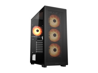 Gabinete Gamer COUGAR MX220 + 3 Fan 120mm ARGB Mid Tower Usb-C