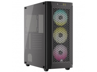 Gabinete Gaming ATX Corsair 480T RGB Airflow 3 Fanes AR120 Argb
