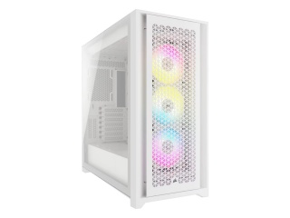 Gabinete Gamer CORSAIR 5000D Airflow Argb 3 Fanes 120mm Elite  Vidrio Templado Usb 3.1 y Audio Frontal