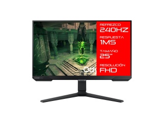 Monitor Gamer SAMSUNG Odyssey 25 G4 240Hz 1Ms Full Hd 1080p Panel Ips FreeSync GSync 2x Hdmi Dp Compatible Vesa 100x100