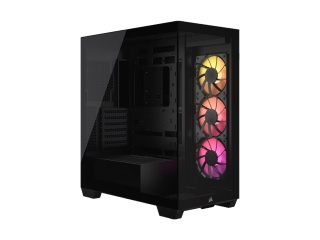 Gabinete Gamer CORSAIR 3500X ARGB + 3 Fanes 120mm USB-C Vidrio Templado CC-9011278-WW
