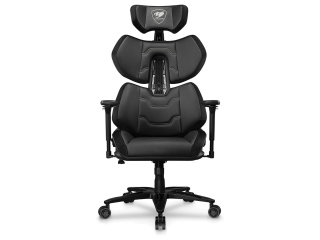 Silla Gamer COUGAR Terminator Elite Soporta Hasta 135Kg Regulable Reclinable 150 Grados Almohadones