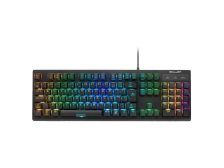 Teclado Mecanico Gamer SHARKOON Skiller Sgk30 Rgb Switch Huano Blue Idioma Espa�ol