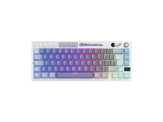 Teclado RK ROYAL KLUDGE M65 Ocean Blue Cream Switch Rgb Usb-C