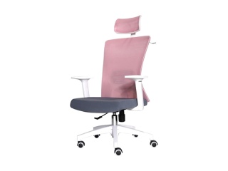Silla Ejecutiva FANTECH SAKURA OCA258 Tella Soporta Hasta 120kg Rosa