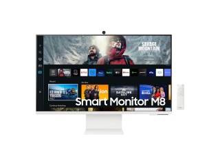 Monitor Inteligente SAMSUNG 32 M8 M80D Panel Lcd VA 4K UHD 3840x2160p 60Hz Wifi5 Hdmi Compatible Vesa 100x100