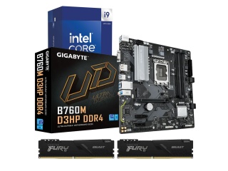 Kit Actualizacion INTEL Core i9 14900f Ram 32Gb Ddr4 3200Mhz Motherboard B760 S1700 -Requiere Video-