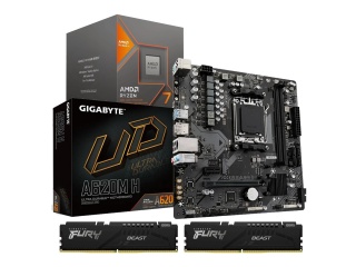 Kit Actualizacion AMD Ryzen 7 8700G Ram 32Gb Ddr5 5600Mhz Motherboard A620 Am5