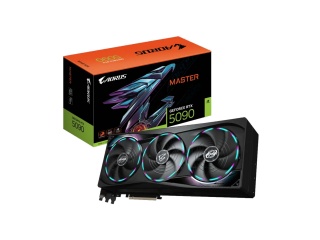 Tarjeta De Video GIGABYTE RTX 5090 32Gb Gddr7 Aorus Master 3 Fanes Hdmi Dp Nvidia GeForce Pci-e 5.0 512bits