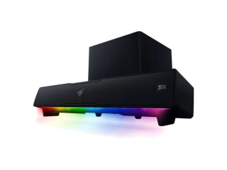 Barra De Sonido Razer Leviathan V2 X con subwoofer RGB Negro Ref
