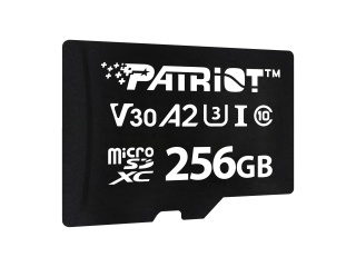 Memoria Micro SD PATRIOT 256Gb SDXC C30 A1 30MB/s C10 + Adaptador