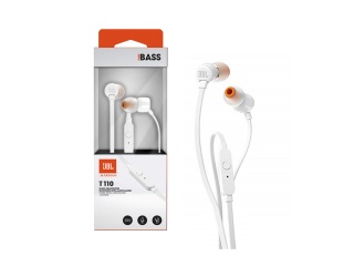 Auricular JBL T110 Micr�fono 3.5mm Blanco