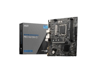 Motherboard MSI H610M-G Pro Ddr5 Lga Socket S1700 Para Intel 12va 13va y 14va