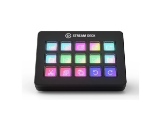 Stream Deck ELGATO Scissors Keys 10GBL9901 15 Botones LCD Personalizables para Streaming