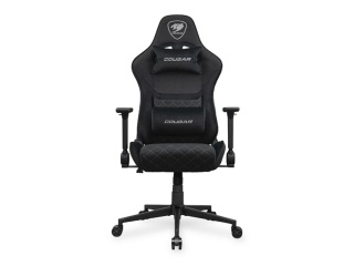 Silla Gamer COUGAR Armor One V2 Black F 155 Grados Soporta Hasta 120kg Material Imitacion Lino