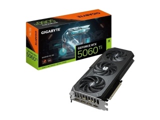 Tarjeta De Video GIGABYTE RTX 5060Ti 8Gb Gddr7 Gaming OC Hdmi Dp Nvidia GeForce Pci-e 5.0 128bits
