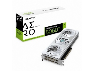 Tarjeta De Video GIGABYTE RTX 5060Ti 8Gb Gddr7 AERO OC Hdmi Dp Nvidia GeForce Pci-e 5.0 128bits