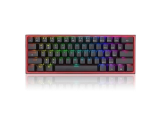 Teclado Mecanico Gamer REDRAGON Fizz Pro K616 RGB Black Inalambrico Bt