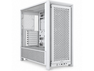 Gabinete Gamer CORSAIR FRAME 4000D RS Usb-C Vidrio Templado CC-9011312-WW Blanco