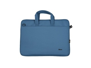 Bolso Malet�n TRUST 16 Bologna Eco Para Notebook Tablet Poli�ster Reciclado Bolsillos Cierre Cremallera