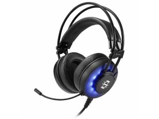 AURICULAR SHARKOON SKILLER SGH2 PC PS4 GAMER LED AZUL USB
