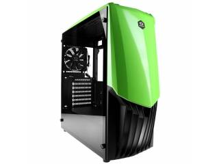 GABINETE RAIDMAX GAMA A18TG 1 FAN 120MM VERDE