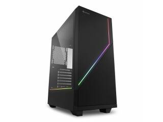Gabinete Gamer Sharkoon Flow Argb Factor De Forma Atx 1 Fan 120mm Hub 4 Port