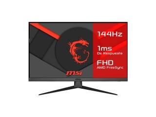 Monitor Gamer Msi 27 Optix G272 144Hz 1Ms Fhd Panel Ips Amd FreeSync 2x Hdmi Dp Compatible Vesa 100 x 100
