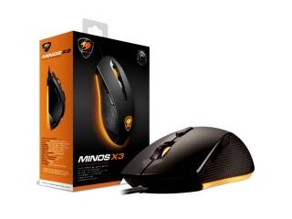 MOUSE GAMER COUGAR MINOS X3 6500DPI LED RGB USB