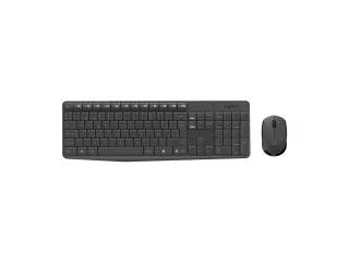Combo LOGITECH MK235 Teclado y Mouse Inalambrico Wireless 10mts Alcance Resistente Al Agua
