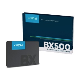 Solido Ssd CRUCIAL 1Tb BX500 2.5 Sata3 6.0Gbps Para Pc y Notebooks