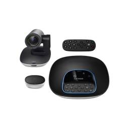Sistema De Videoconferencia Para Sala LOGITECH Group Robotizado 1080p Control Remoto Consola Panoramita 260 Grados