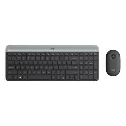 Combo Teclado y Mouse LOGITECH MK470 Slim Inalambrico