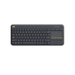 Teclado LOGITECH K400 Plus Para Pc Tv Inalambrico Con Touchpad Integrado Windows Android MacOS