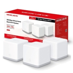 Access Point Mesh Wifi System Mercusys Halo S3 300Mbps Pack 3 Unidades