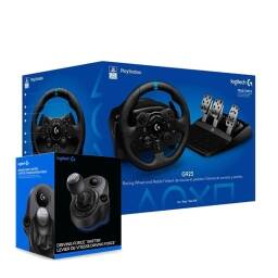 Volante Pedalera y Palanca LOGITECH G923 Para PC Play Station Sony Ps3 Ps4 Ps5