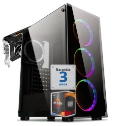 PC Gamer AMD Ryzen 5 5600XT Video Rtx 4060 8Gb RAM 32Gb Ddr4 Ssd Nvme 1Tb Wifi Bluetooth Windows 11 64bit