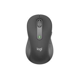 Mouse Logitech M650 Large Grafito 4000Dpi Inalambrico Bluetooth 5 Botones Para Zurdos