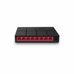 Switch Mercusys Ms108g 8 Puertos Gigabit Soporte Mdi Mdix