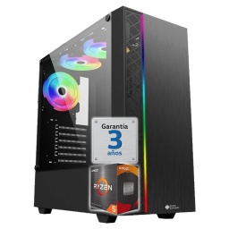 PC Gamer AMD Ryzen 5 5600G (6 N�cleos) - RAM 8Gb - Ssd 256Gb - Wifi/Bt - Windows