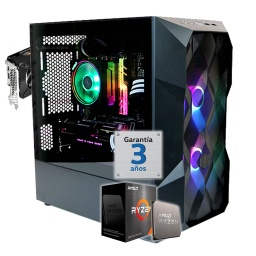 Pc Gamer AMD Ryzen 9 5900XT Video Rtx 5060 8Gb RAM 64Gb Ddr4 3200Mhz Ssd Nvme 1Tb Wifi Bt Windowss 11 64bit