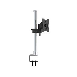 Soporte BRATECK Lcd-t11 De Escritorio Para Monitor o Tv Cromado Hasta 27" y Soporta Hasta 15kg